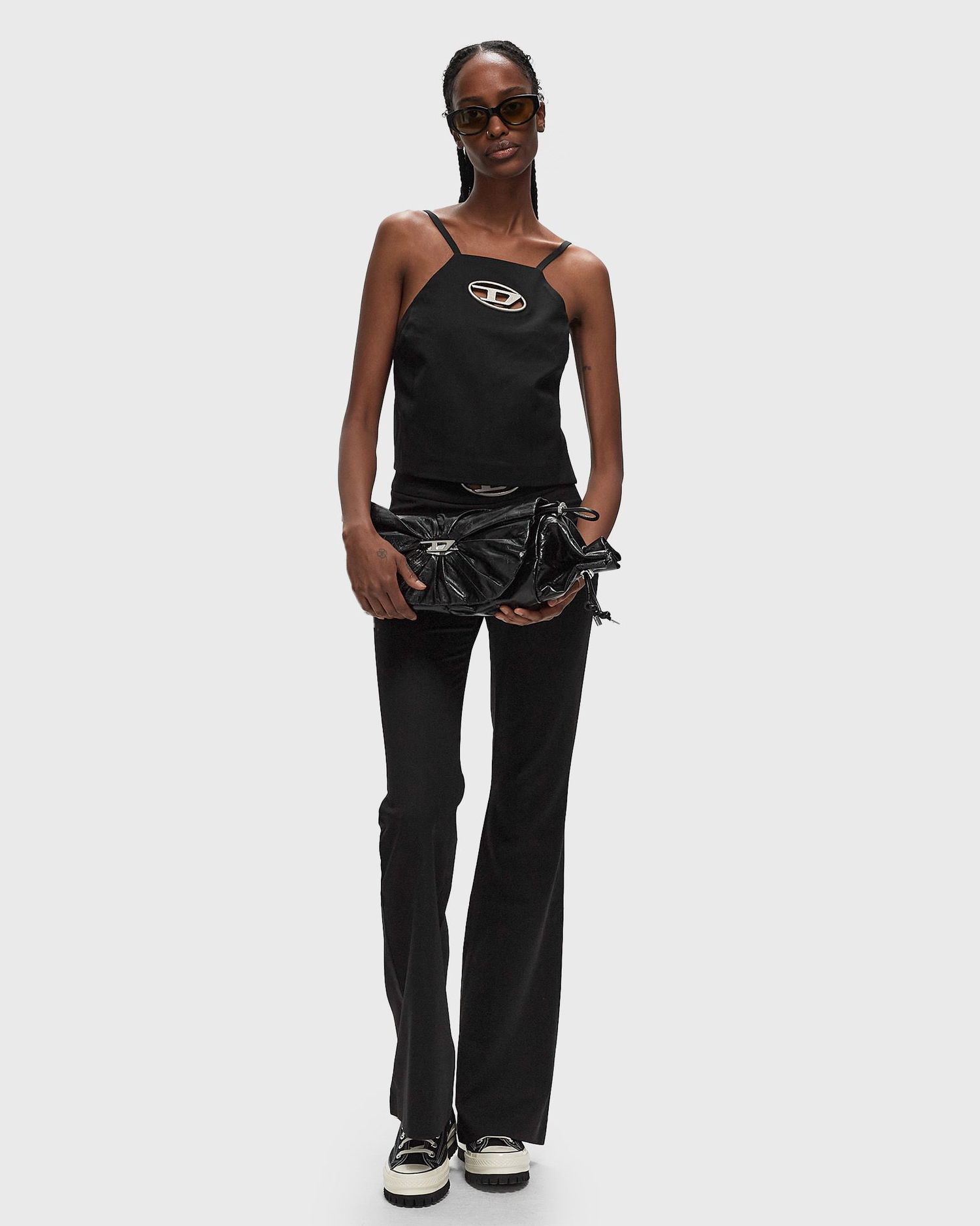 Tanktop Diesel Tank Top With Logo Sort | A14387-0PHAL-9XX, 1