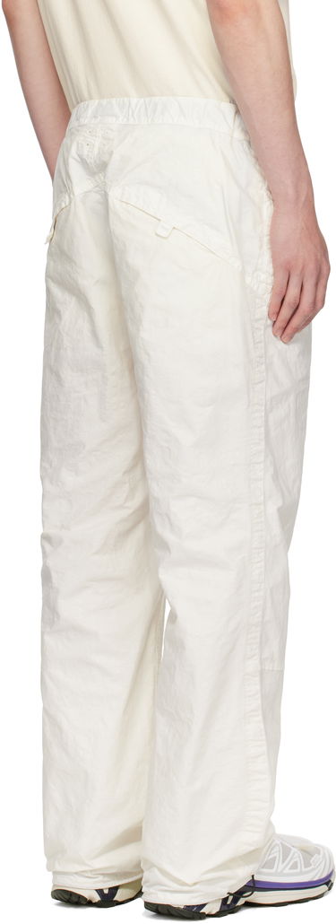 Cargo bukser Stone Island Stone Island Organic Look Nylon Panama-TC Cargo Pants Hvid | K1S15 3100010 S0069, 2