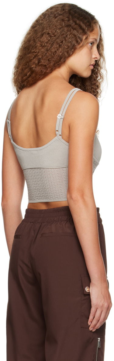 Tanktop Dion Lee Knit Tank Top Grå | A7722P23, 2