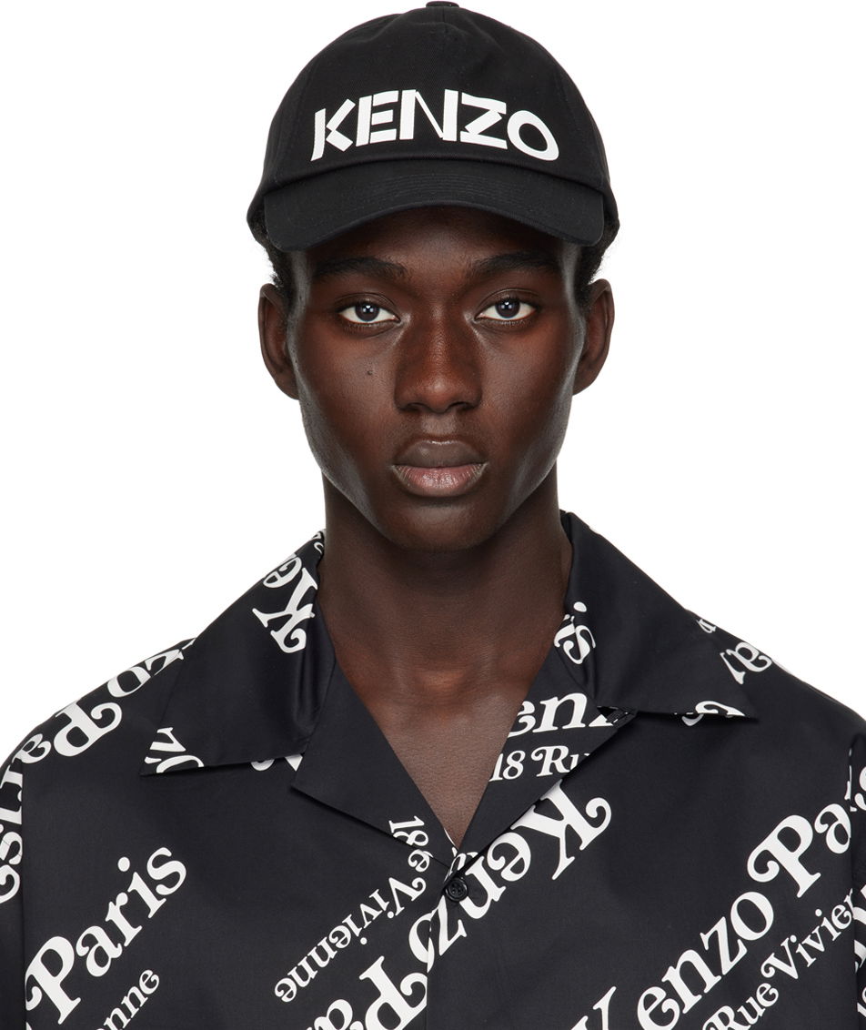 Kasket KENZO Paris Graphy Cap Sort | FE58AC101F31, 0