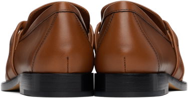 Sneakers og sko Bottega Veneta Bottega Veneta Astaire Knotted Leather Loafers Brun | 796696 V4AF0, 1