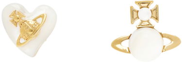 Øreringe Vivienne Westwood Gold-tone & Faux Pearl Earrings Metalisk | 62010343-02R273-IM, 0