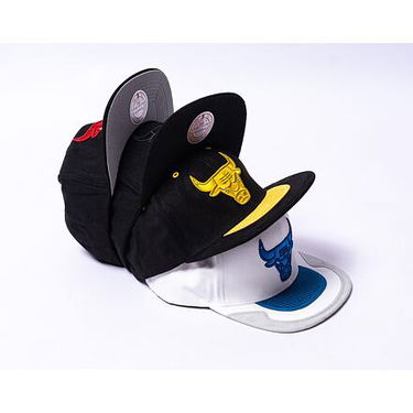 Kasket Mitchell & Ness NBA Day 4 Snapback Chicago Bulls Black / Yellow Sort | HHSS5822-CBUYYPPPBKYW, 2