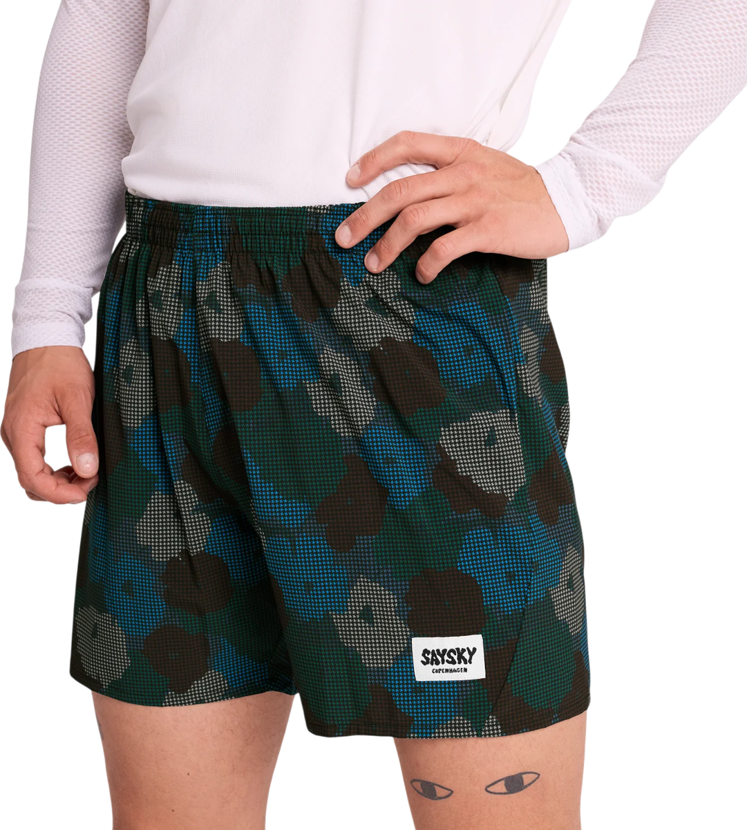 Shorts Saysky Flower Pace Shorts 5 Flerfarvet | omrsh21c1046-omrsh21c1046, 0