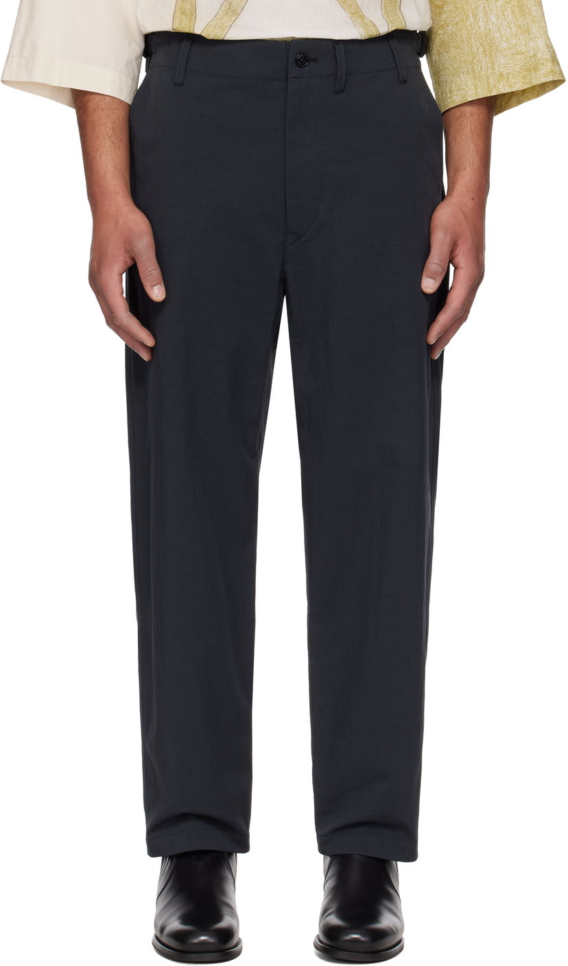 Bukser LEMAIRE Lemaire Carrot Fit Trousers Sort | PA1213 LF1228