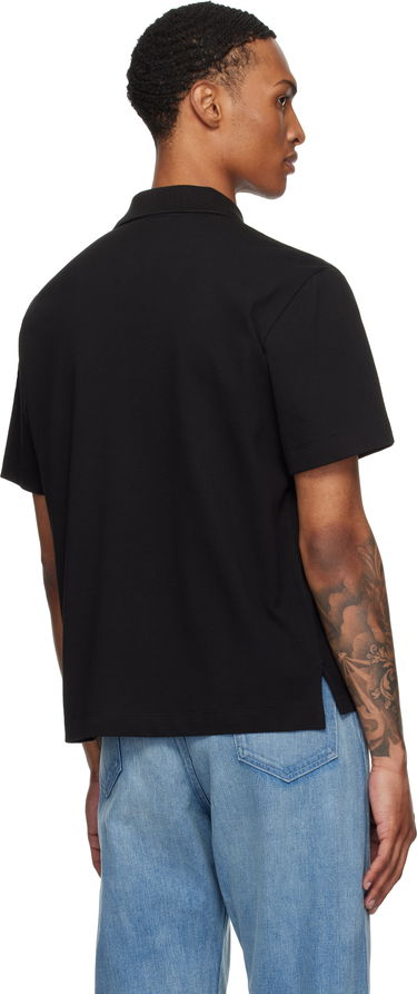 Polo skjorte Moncler Moncler Archivio Creativo Polo Sort | K20918A0001089A16, 2
