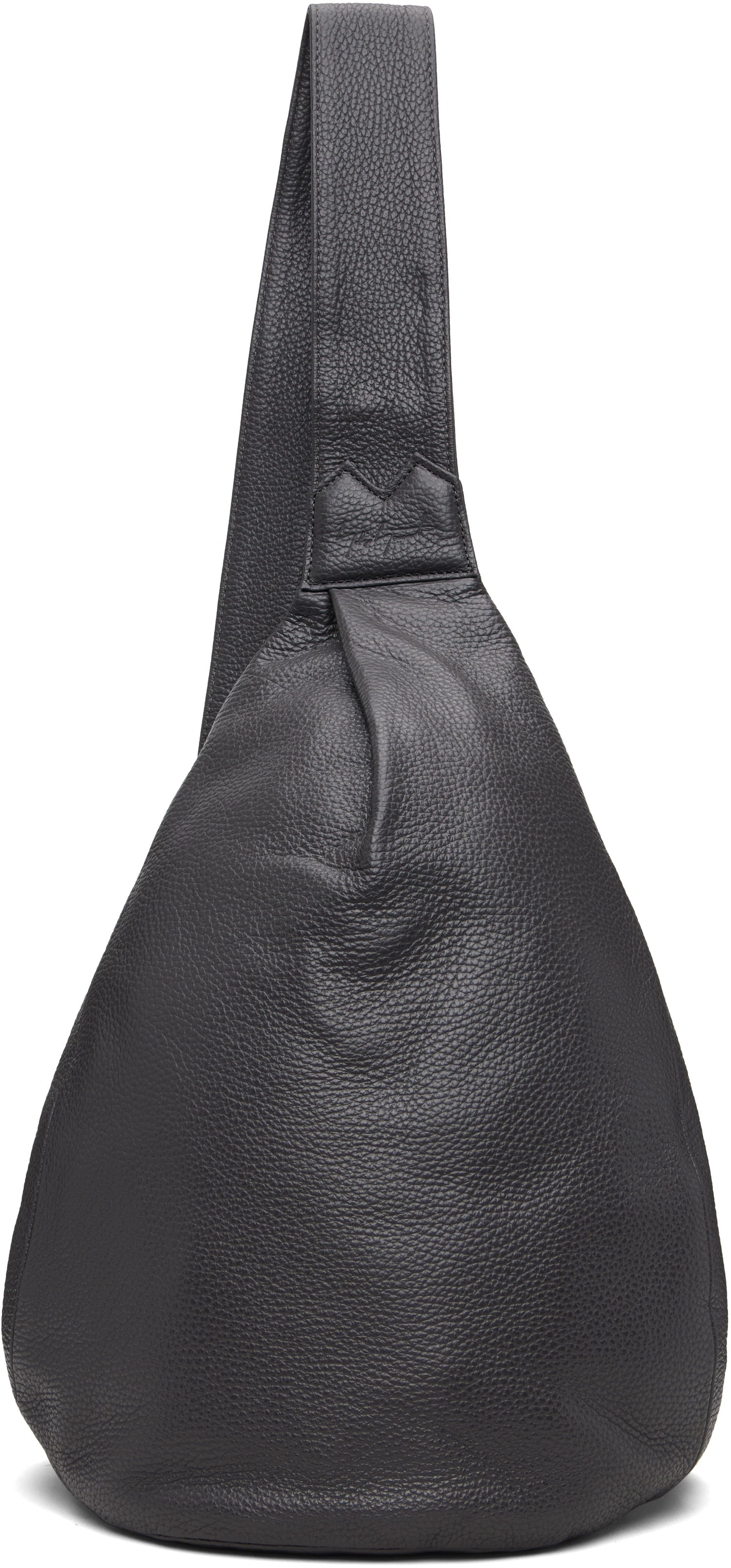 Skuldertaske Yohji Yamamoto YOHJI YAMAMOTO Tuck Sling Medium Bag Sort | DM-I93-707, 0