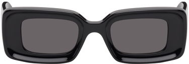 Solbriller Loewe Black Rectangular Sunglasses Sort | LW40101IW4601A 192337118555, 0
