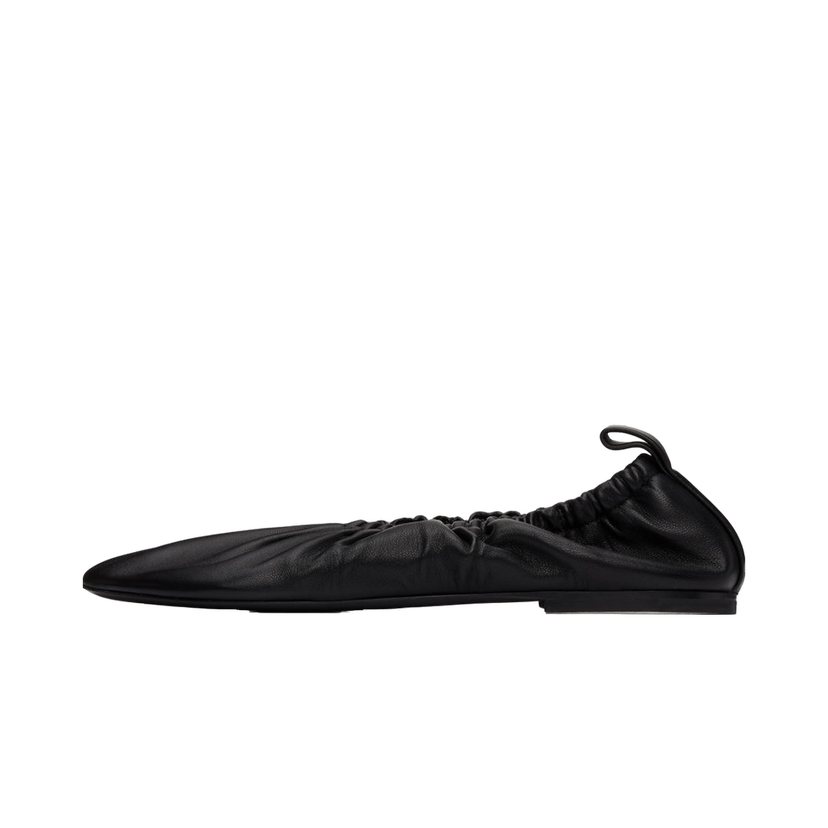Sneakers og sko Jil Sander Gathered Ballerina Flats Sort | J16WZ0016_P5810
