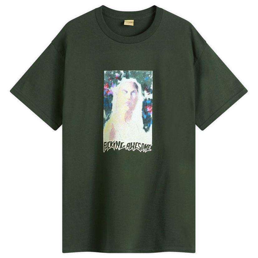 T-shirt Fucking Awesome Awesome Painterly T-Shirt Grøn | FA2033-FOR