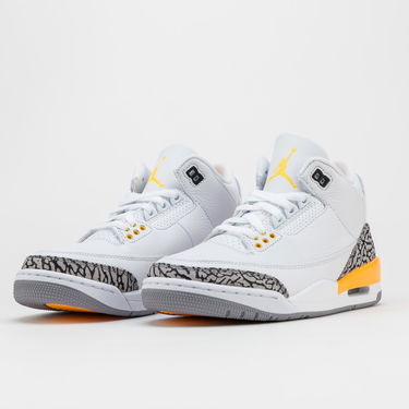 Sneakers og sko Jordan Air Jordan 3 Retro "Laser Orange" W Hvid | CK9246-108, 1