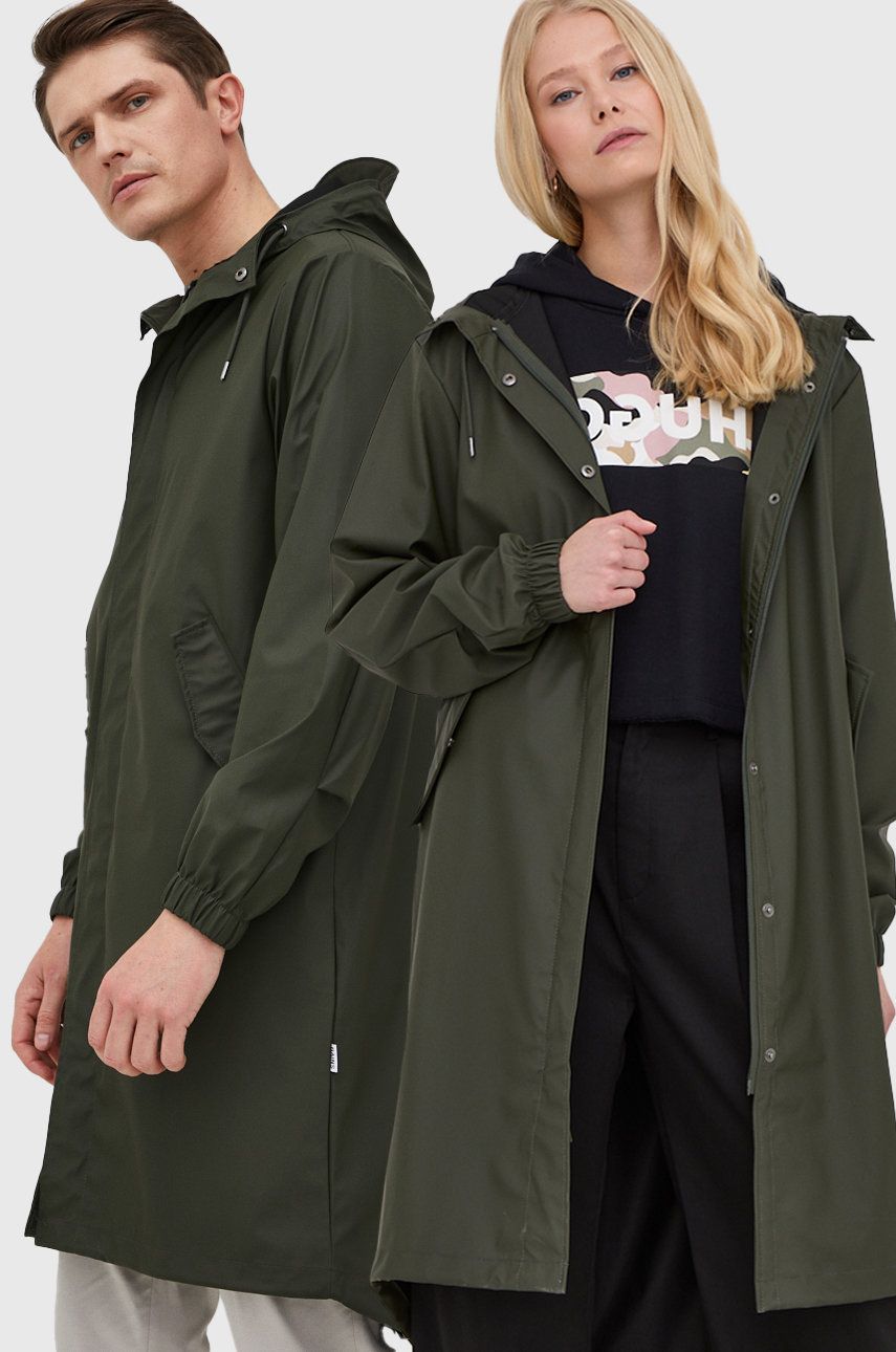 Parka Rains Parka Grøn | 18140.03, 0
