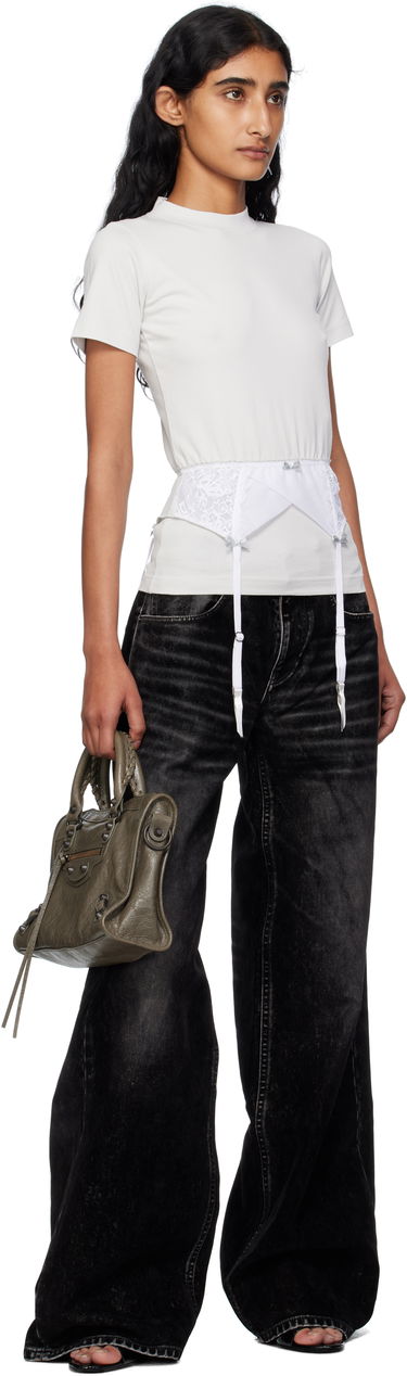 T-shirt Balenciaga Balenciaga Lingerie T-Shirt Hvid | 828869TNVB2, 3