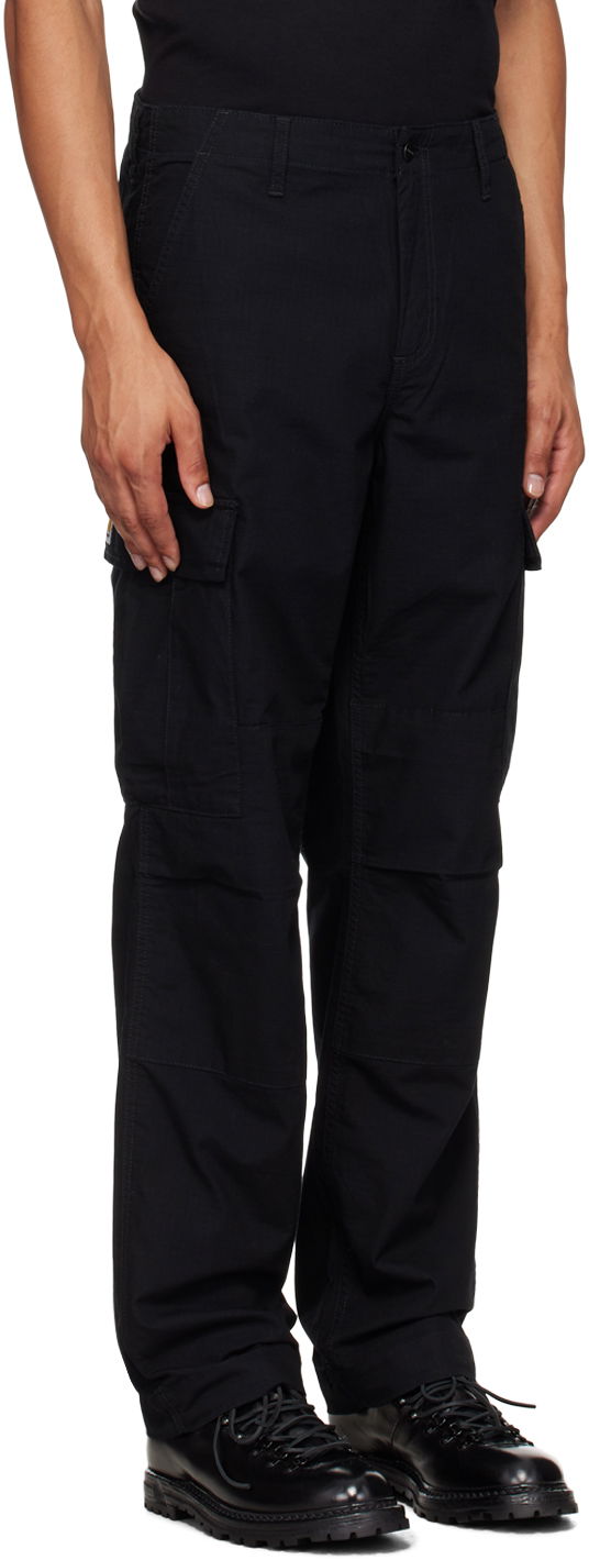 Cargo bukser Carhartt WIP Regular Fit Cargo Pants Sort | I032467, 1