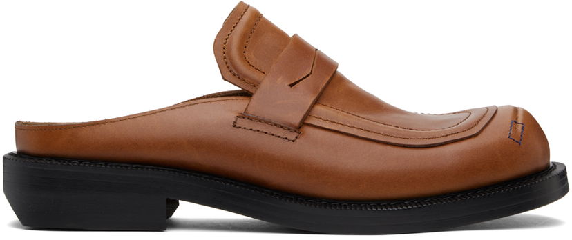 Sneakers og sko ADER ERROR ADER error Curve MU03 Slip-On Loafers Brun | BLAFWS205BR