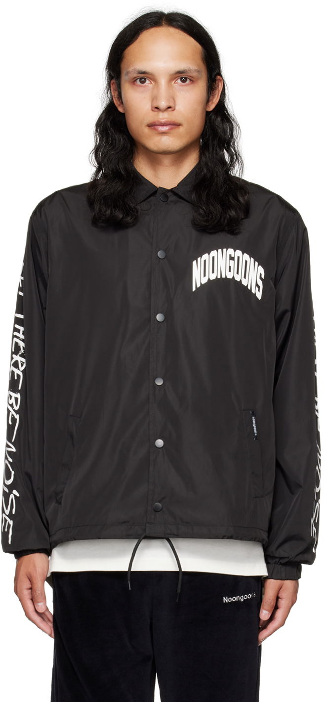 Vindjakke Noon Goons Soundcheck Black Jacket Sort | NGFW22041