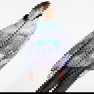 Puffer jakke Wasted Paris Elevation Puffer Cityscape Graffiti Print L Flerfarvet | WP_000318, 0