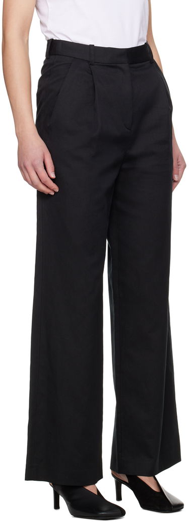 Bukser Loulou de Saison Loulou de Saison Idai Wide-Leg Trousers Gul | IDAI, 4