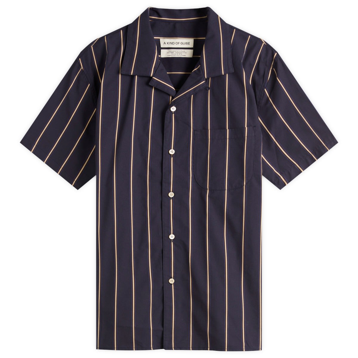 Skjorte A Kind of Guise A Kind of Guise Gioia Striped Shirt Mørkeblå | 104-13605-606, 1