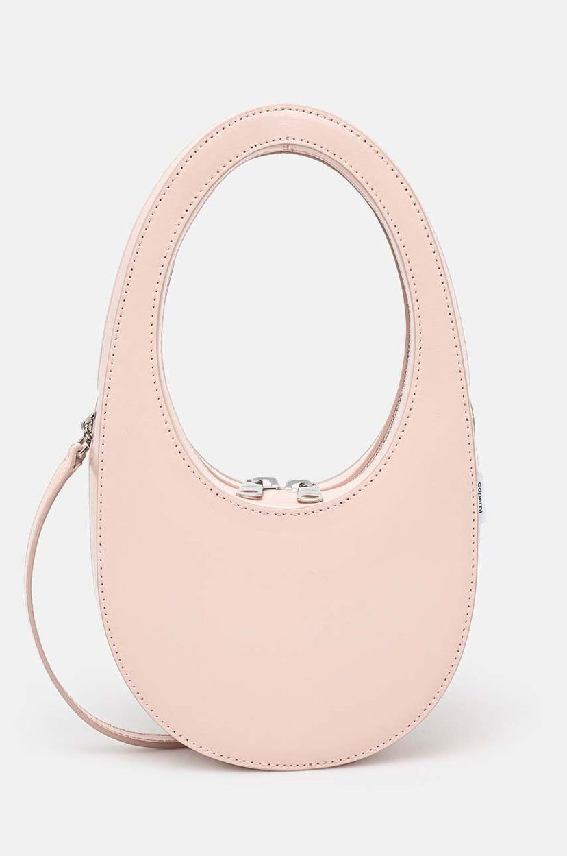 Skuldertaske Coperni Mini Swipe Crossbody Bag Lyserød | COPBA38BISF6002