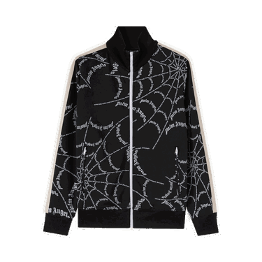 Sweatshirt Palm Angels Spider Web Classic Track Jacket Sort | PMBD001F22FAB0061001, 0