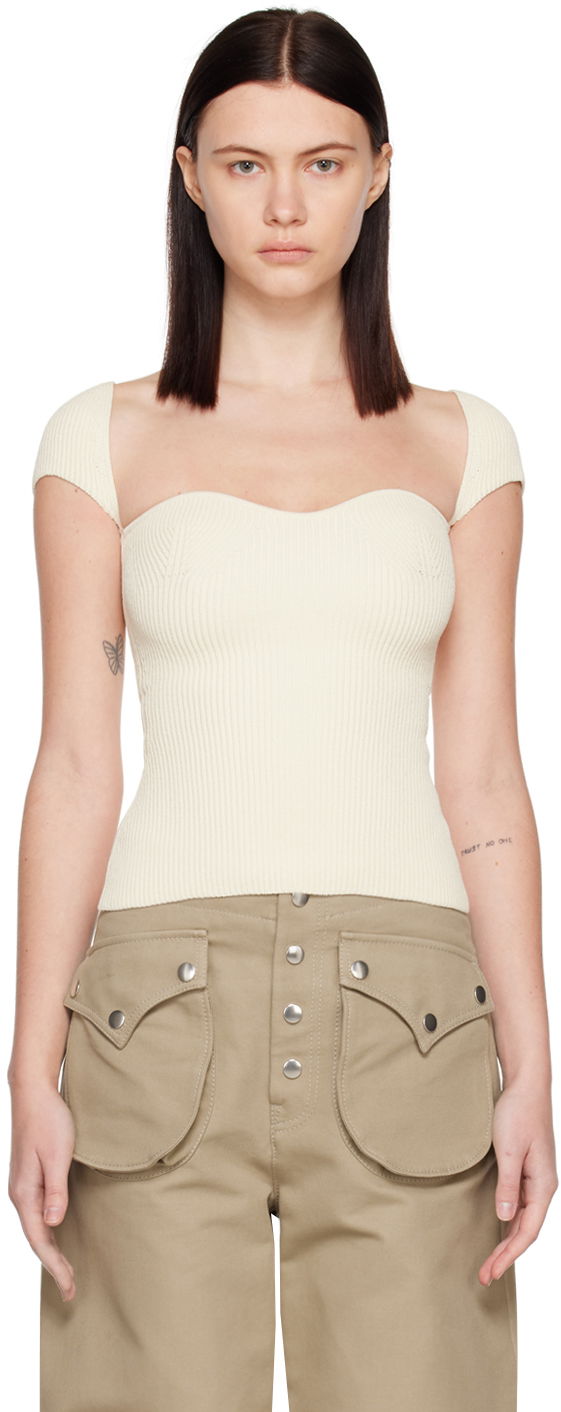 T-shirt Khaite The Ista T-Shirt Hvid | 8420400