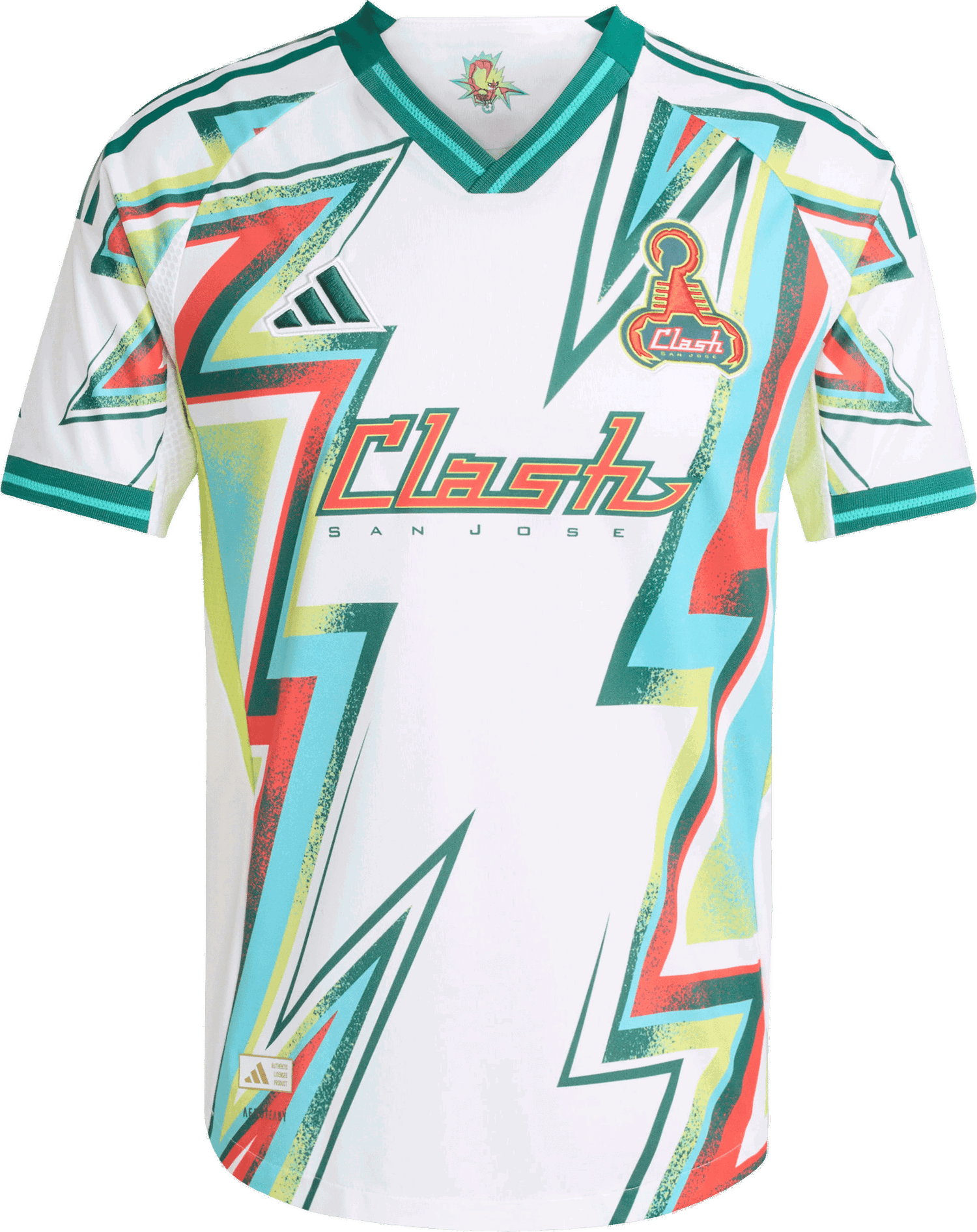 Jersey adidas Originals San Jose Earthquakes Authentic 3rd Jersey 2025/26 Hvid | ji7327, 0