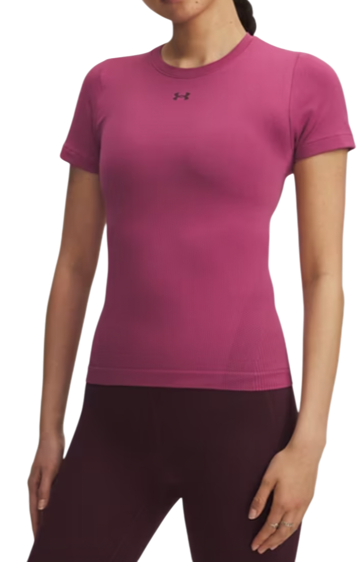 T-shirt Under Armour Under Armour Vanish Seamless Short Sleeve T-Shirt Lyserød | 6000642-659