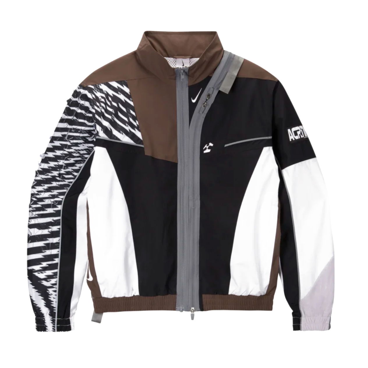 Jakke Nike Lab x Acronym Woven Jacket Brown Sort | CZ4669-100, 0