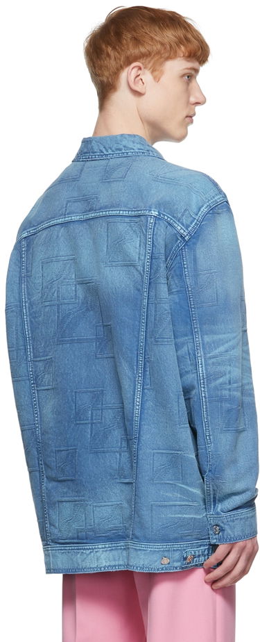 Jakke We11done Denim Jacket Blå | WD-DJ1-22-366-U-BL, 2