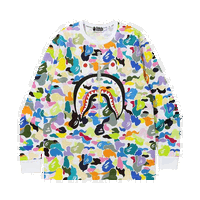 Multi Camo Shark Tee