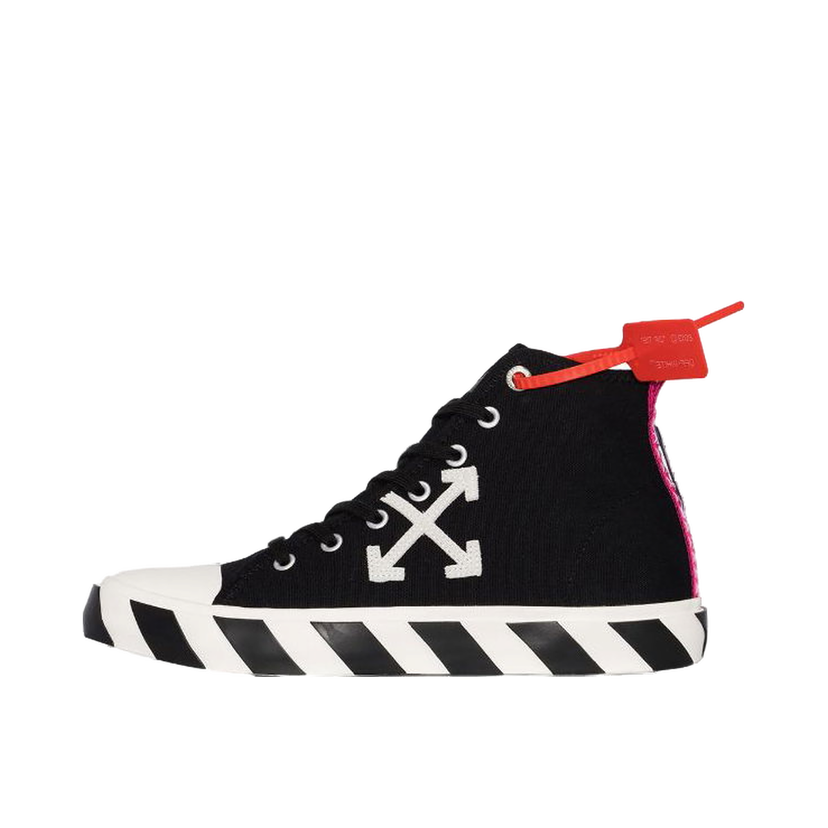 Sneakers og sko Off-White Arrow Canvas Mid Top "Black" Sort | OMIA119S20D330381001
