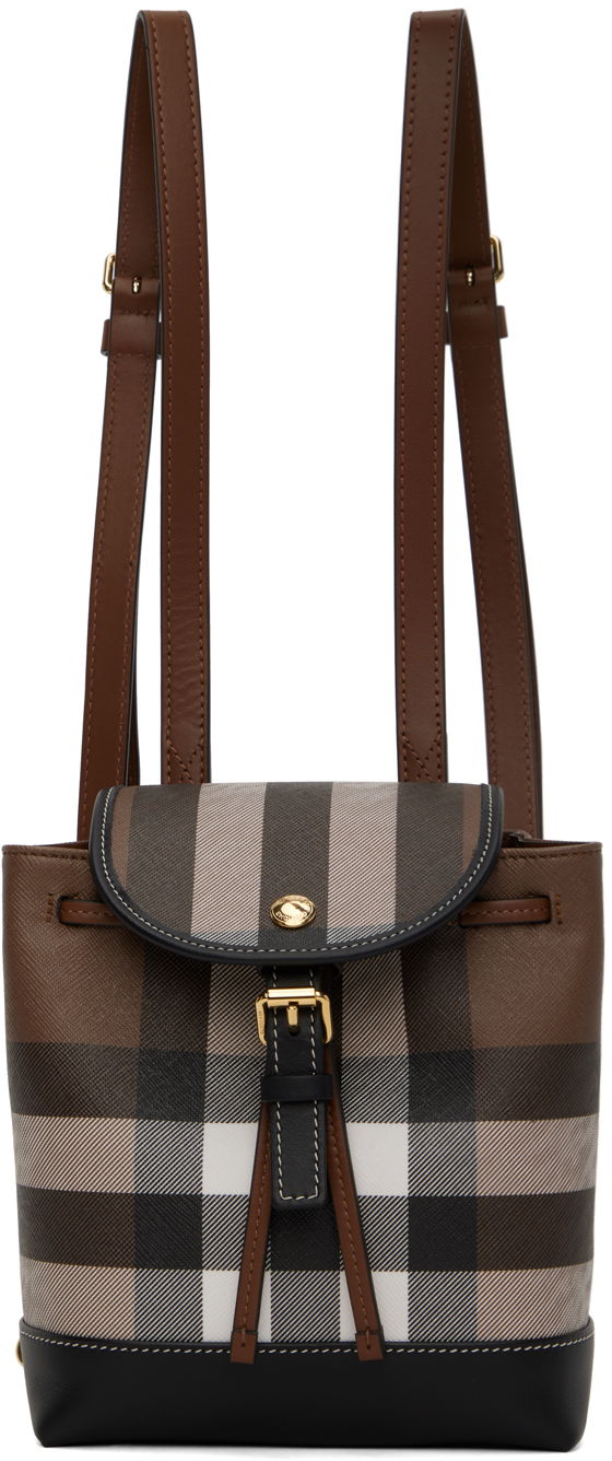 Rygsæk Burberry Micro Brun | 8058469, 0