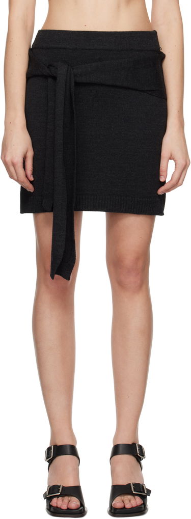 Nederdel LEMAIRE LEMAIRE Miniskirt Sort | SK1037 LK087, 0