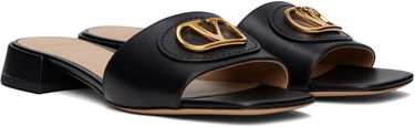 Sneakers og sko Valentino Garavani VLogo Signature Slide Sandals Sort | 6W0S0LT0DSH, 3