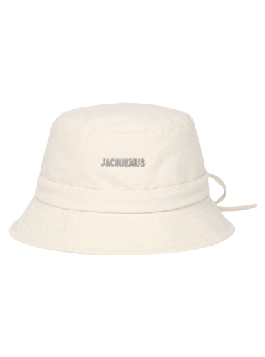 Hat Jacquemus Le Bob Gadjo Bow Knotted Beige | 223AC001-5001-110