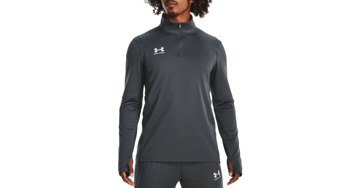 Sweatshirt Under Armour Midlayer Challenger Training Top Grå | 1379588-025, 1