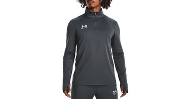 Sweatshirt Under Armour Midlayer Challenger Training Top Grå | 1379588-025, 1