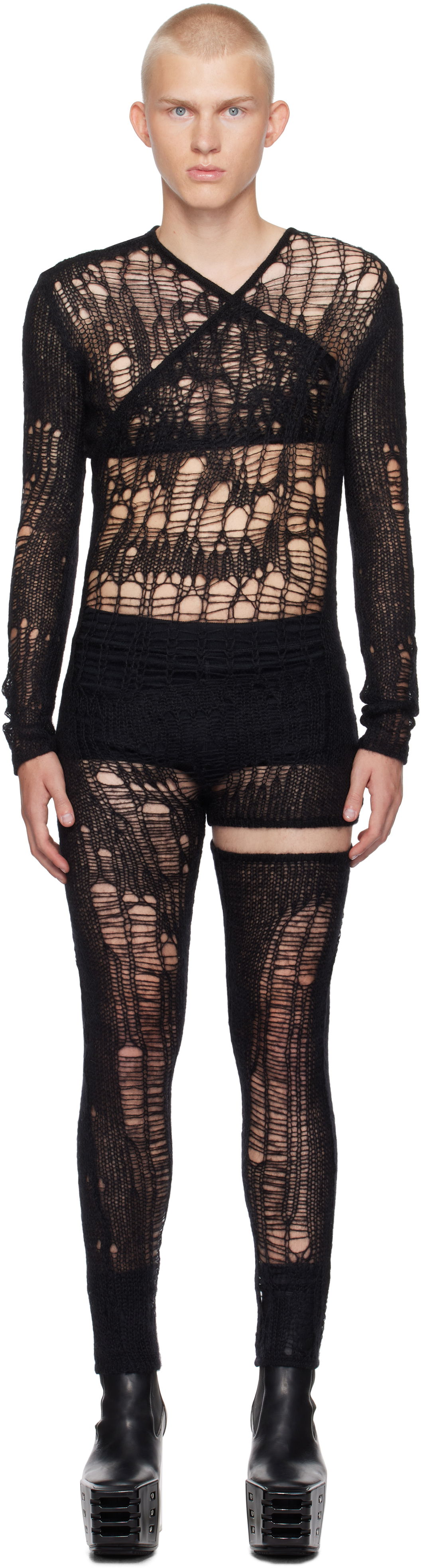 Jumpsuit Rick Owens Jumpsuit Sort | RU01D3603 KNETMH, 0