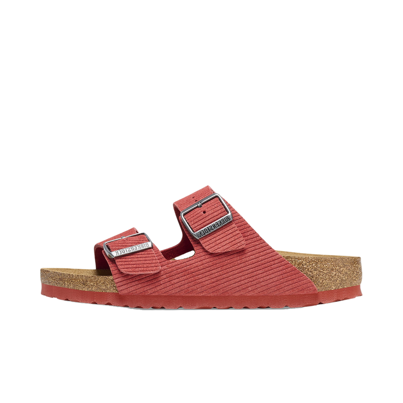 Sneakers og sko Birkenstock Arizona Embossed Corduroy Suede Sienna Red Lyserød | 1026145/1026102