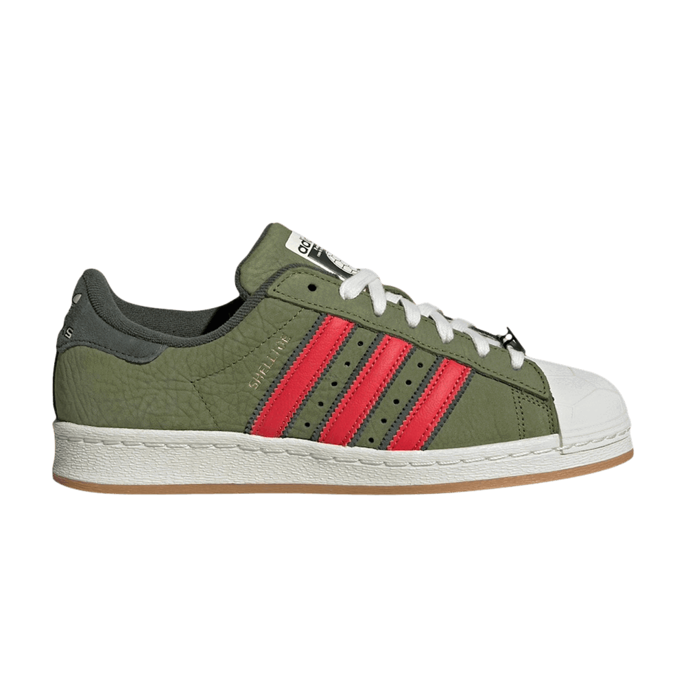 Sneakers og sko adidas Originals Teenage Mutant Ninja Turtles x Superstar Grøn | IF9280, 0
