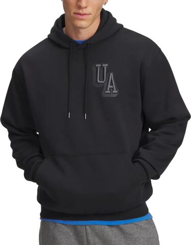 Sweatshirt Under Armour Icon Fleece Graphic Hoodie Sort | 6007591-001, 0
