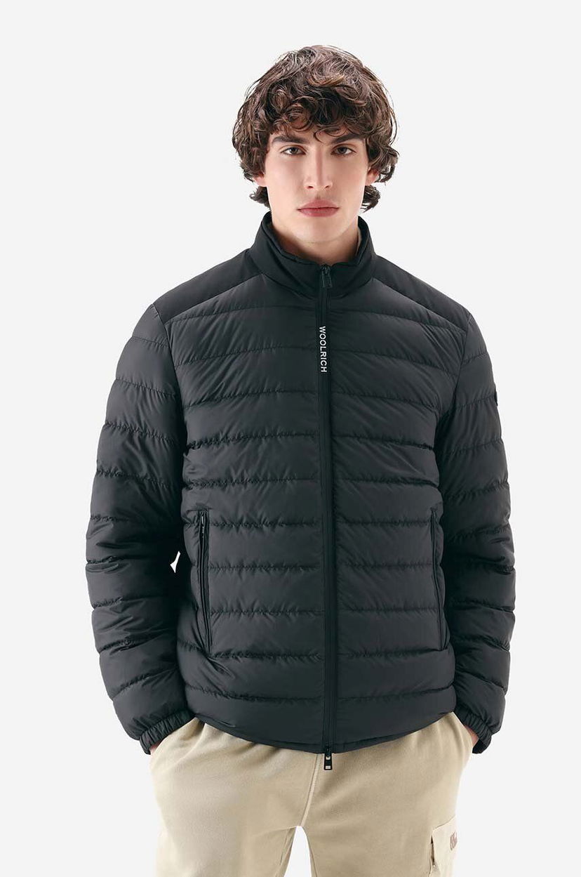 Puffer jakke WOOLRICH Bering Tech Jacket CFWOOU0697MRUT2635 Puffer Jacket Sort | CFWOOU0697MRUT2635