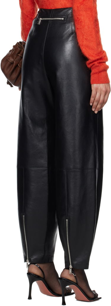 Bukser Nanushka Nanushka Jozefa Regenerated Leather Balloon Trousers Sort | NW25RSPA13699, 2