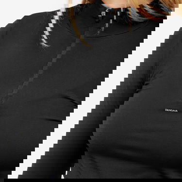 Sweatshirt PANGAIA Motion Low Impact Half Zipped Top Sort | 100015229868, 5