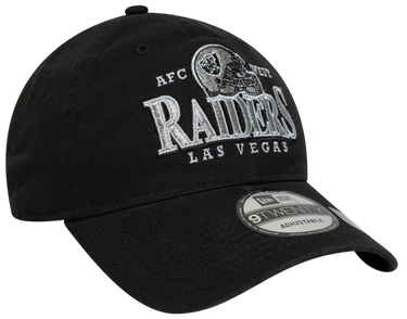 Kasket New Era Las Vegas Raiders Helmet 9TWENTY Adjustable Cap Sort | 60667635, 4