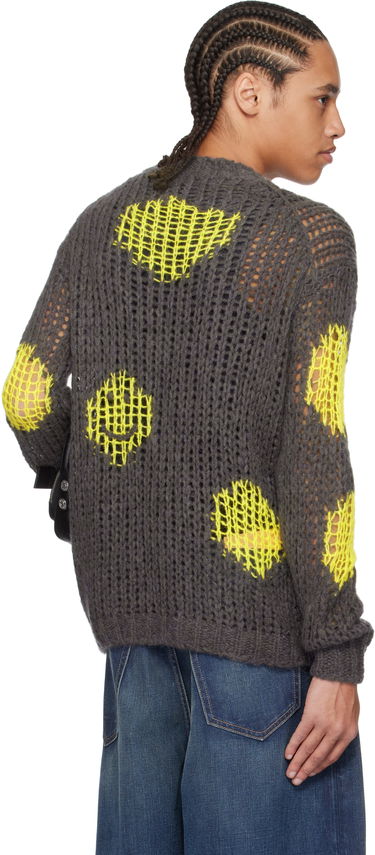 Sweater Acne Studios Acne Studios Embroidered Mohair Sweater Grå | A60576-, 2