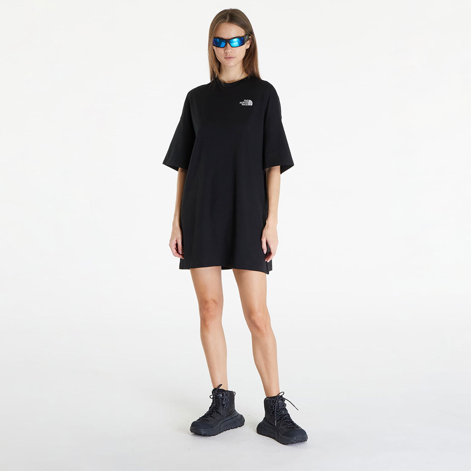Kjole The North Face Essential Oversized Dress TNF Black Sort | NF0A87NFJK31, 0