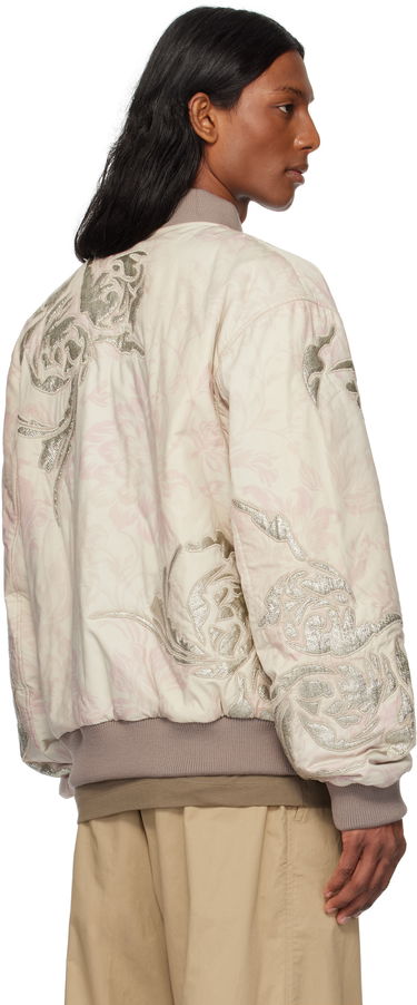 Bomberjakke Dries Van Noten Dries Van Noten Floral Reversible Bomber Jacket Lyserød | 251-080539-1002, 2