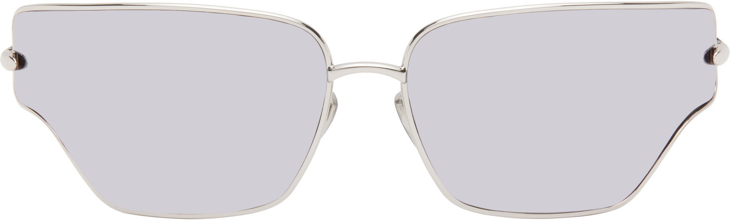 Solbriller Loewe Arch Sunglasses Metalisk | LW40150U 192337179235, 0